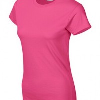 SKT052 rose carmine 010 short sleeved women' s round neck collar t-shirt 76000L quick personal printed women' s tee breathable tshirts supplier price 45 degree